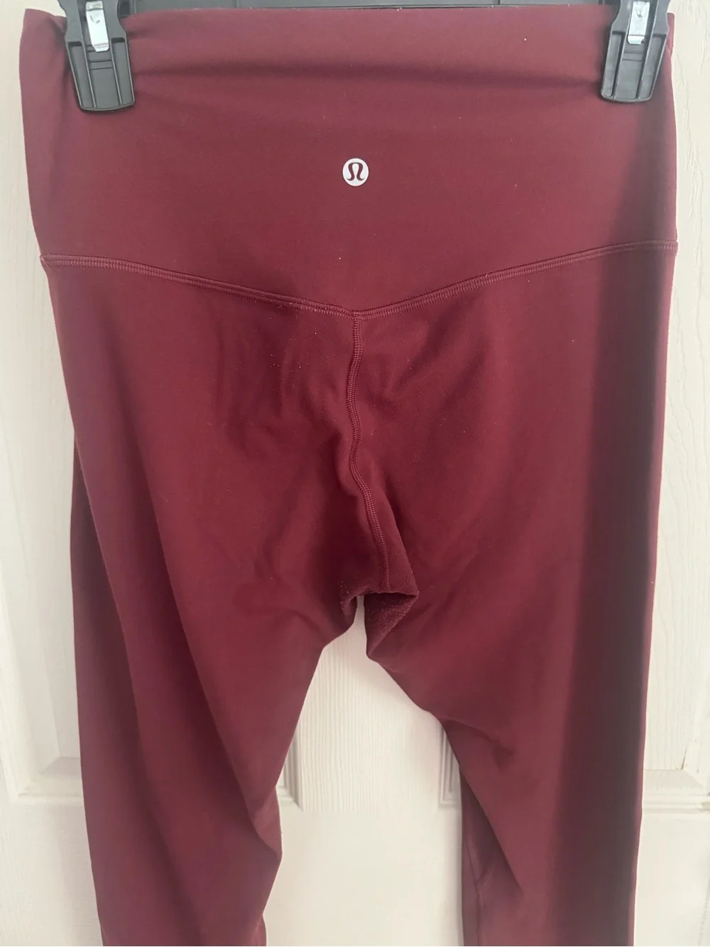 lululemon Align™ High-Rise Crop 23" Size 8 Burgundy - Picture 7 of 14